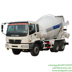 FOTON 6x4 Mixer Truck for sale Euro 3,6