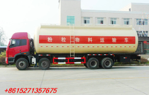 FAW J5 8x4 Pneumatic Bulk Tanker Truck 40~47 Cbm