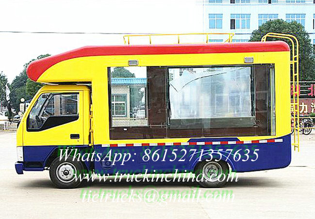 JINBEI 4x2 Mobile Street Food Vehicle for Sale