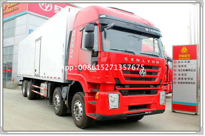 IVECO Food refrigerated truck 8x4 Freezer Truck 30~40T <Customization RHD>