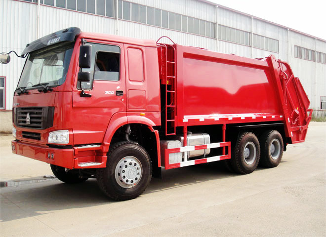 SINOTRUK HOWO 18-20CBM 6x4 COMPACTOR GARBAGE TRUCK 