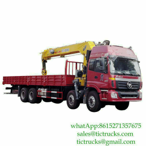 16T Crane Truck Mounted on Foton Chassis 31T GW Euro 3 ,6