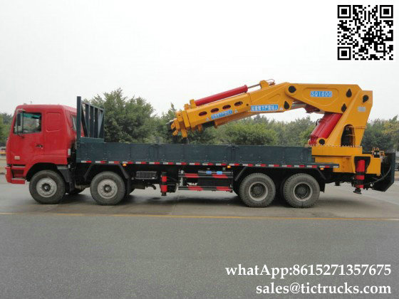 CAMC 160T Crane Truck Knuckle Boom Euro 3, 6 Custermizing
