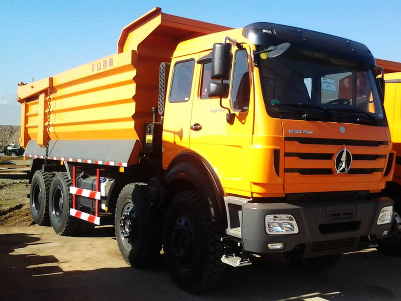 Beiben 12 Wheeler Dump Trucks NG80 Mercedes Benz Alxes
