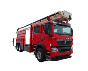  HOWO 20M Tower Water Foam Fire Fighting Truck
