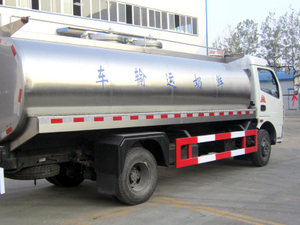 Dongfeng 8CBM Milk Tank Truck Insulated Milk Truck Stainless Steel Tanker 