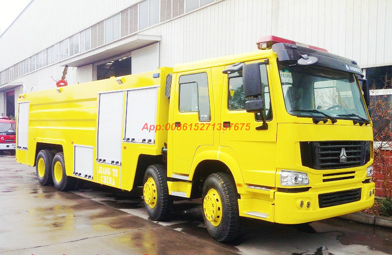 HOWO 8x4 Fire Trucks 20T Water Foam 60L/s ≥55m/1MPa<Customization LHD RHD>