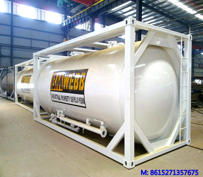 DTA iso tank container for cement / coal ash pneumatic ash fly container