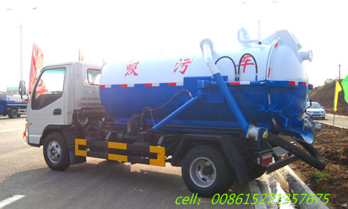 2500L Vacuum Tanker Truck Septik Truck LHD/RHD Euro 2/3