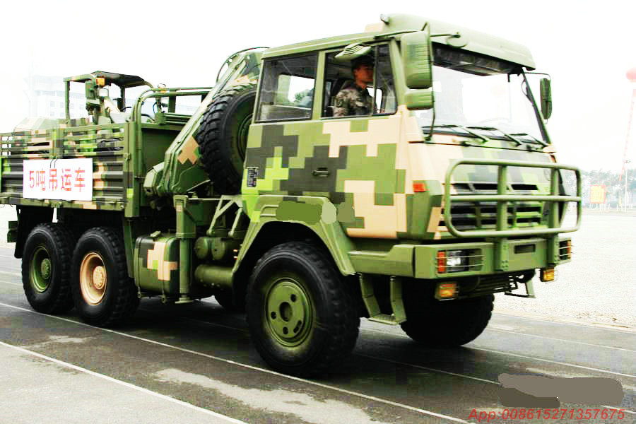 STEYR 6x6 Military Truck off road truck crane