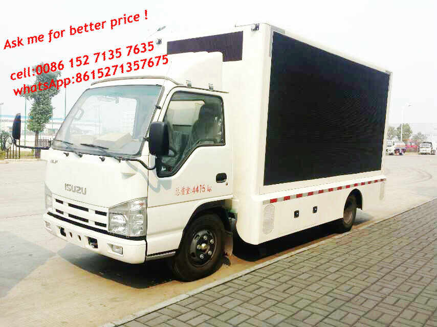 ISUZU Outdoor Mobile LED Display Promotion Truck