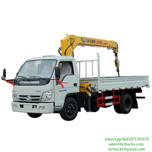 2T 88HP Truck Mounted Crane 4x2 FOTON for sale