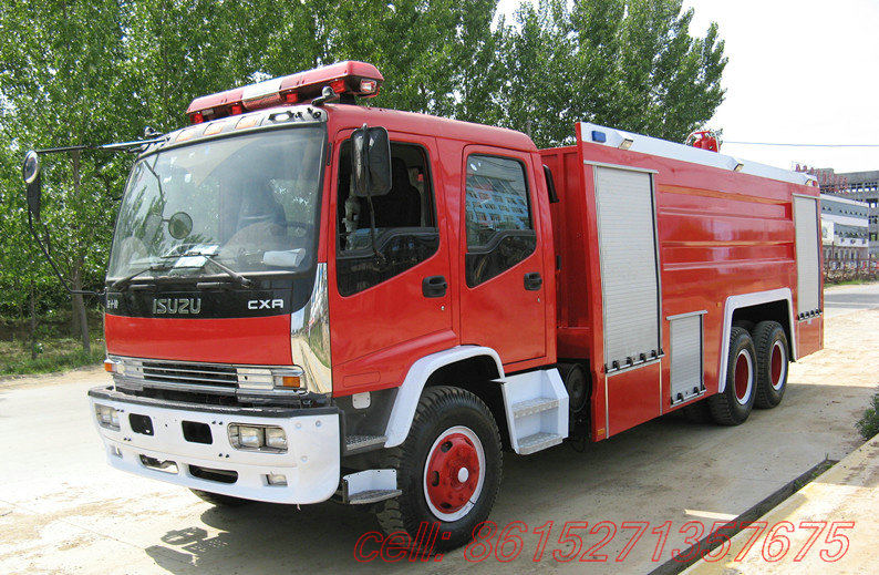 ISUZU Fire water tanker foam Truck 25T