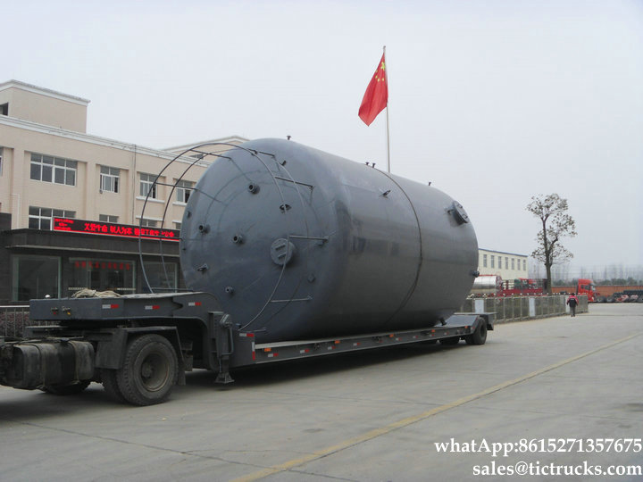 steel lined PE storage tank-50000L-100000L-chemical-tank-Vertical