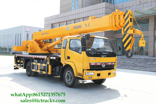 Dongfeng 8-16 Tons Truck Crane Custermizing