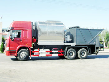 Sinotruck Howo 6*4 Bitumen Synchronous Chip sealer truck