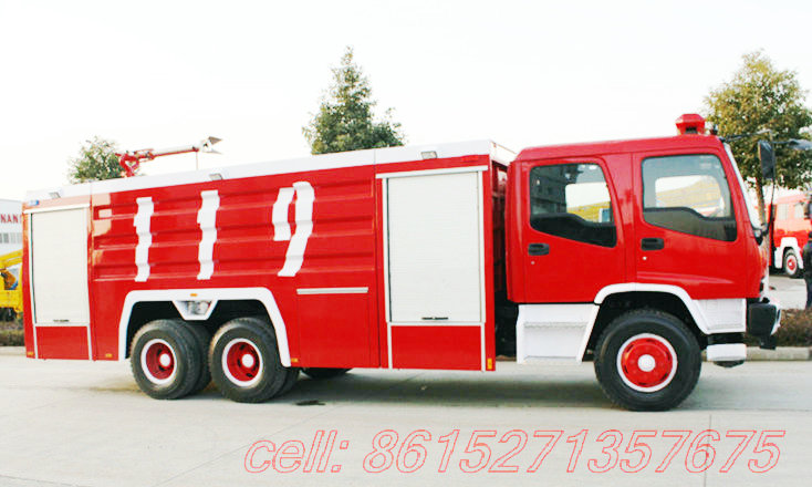 ISUZU Fire Water Tanker Foam Truck FVZ34Q EUR 6