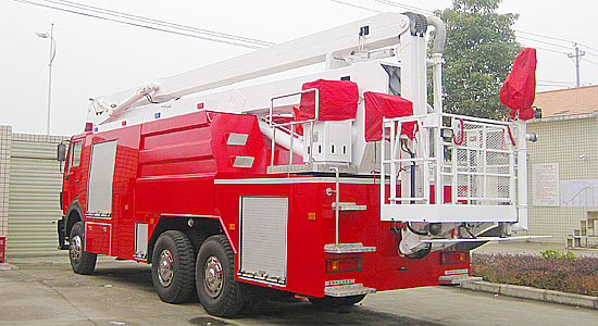 Beiben ND1255B44 6x4 18m Elevating Platform Fire Truck