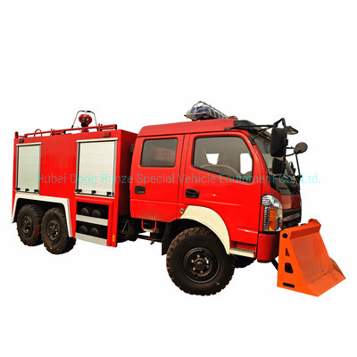 Dongfeng off Road 6X6 Awd Water Tanker Fire Truck 4000L (1000 Gallons) for Forest Fire Fighting