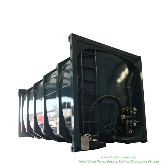 20feet Bulk 29.5cbm ISO Tank Container for Plaster Powder /Cement /Flyash