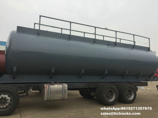 Sodium Hypochlorite Tank Carbon Steel Inner Lined 16mm LLDPE 25, 500L Round Shape for Truck Trailer Mounted Body Built