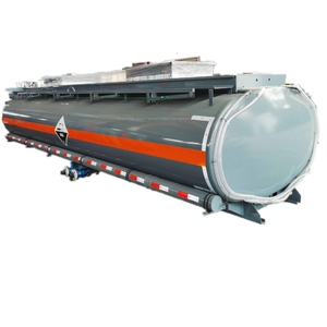 Elliptical PE Lined Hydrocyanic Acid Tank 15M3 For Tanker Lorry ( Truck Body SKD 7.4m 6x4 Chassis)