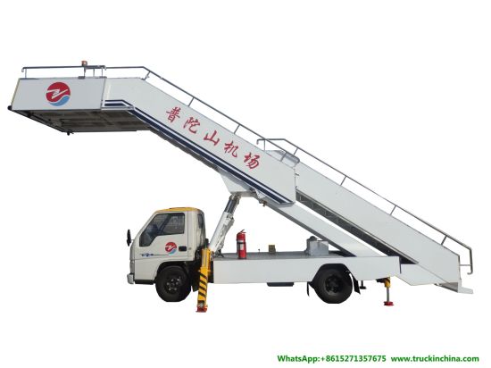 Aircraft Passenger Stairs for Airport Passenger Boarding (ISUZU. FOTON. JMC. DONGFENG Diesel or Electric Power Aviation Stairway)