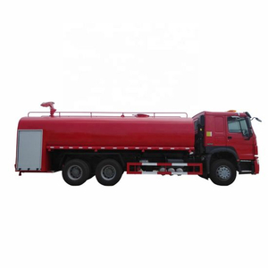 HOWO 6X4 Water Tank Pumper Truck 20000L Water Fire Sprinkler Truck 371HP 20t