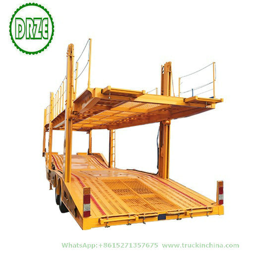 Customization Hydraulic Double Deck Car Carrier Semi Trailer (6-12 Units Car Transport Van Trailer)