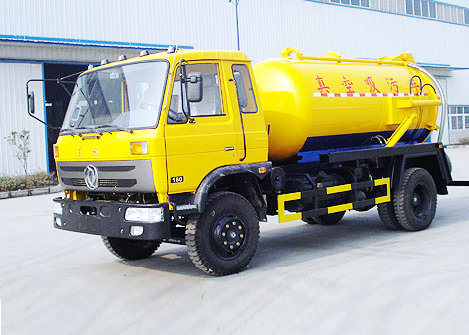 8000 Liters Sewage Suction Tanker