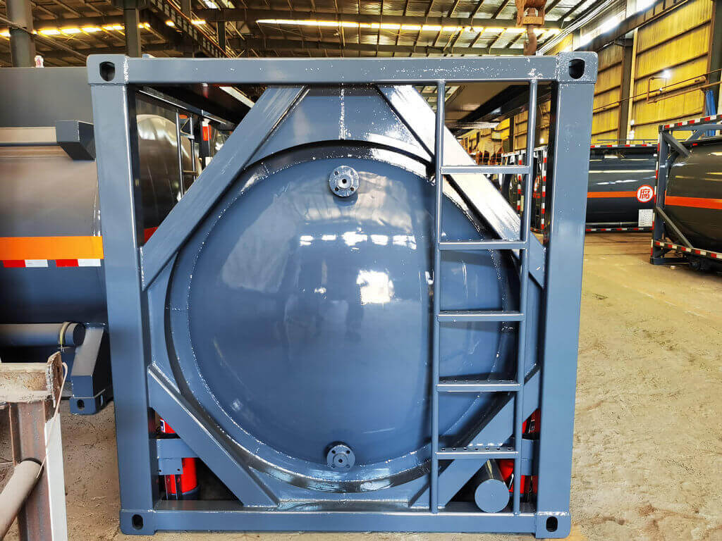 Sulfuric Acid Container Tank Lined LLDPE 16mm with Acid Pump Q235B+PE