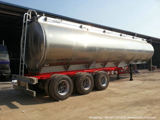 42000L Aluminum Alloy Fuel Tank Trailer (ALCOA 5083 BPW Air Ride Spring 3 Axles Front Axle Liftable with ECO ADR Compatible Tankers)