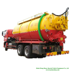 ISUZU GIGA Combined Sewer jetting vacuum trucks- 12000Liters Sewage+6000Liters Clean Water 