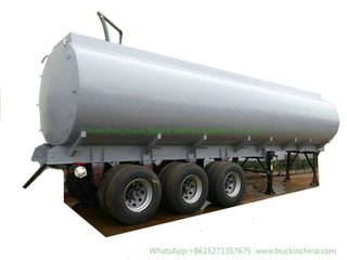 33 T Liquid Sulfuric Acid Tank Trailer (22-33M3 Carbon Steel 8mm Shell, Or Lined LLDPE Plastic Rubber for H2SO4 Dilute Sulphuric Acid HCl Hydrochloric acid)
