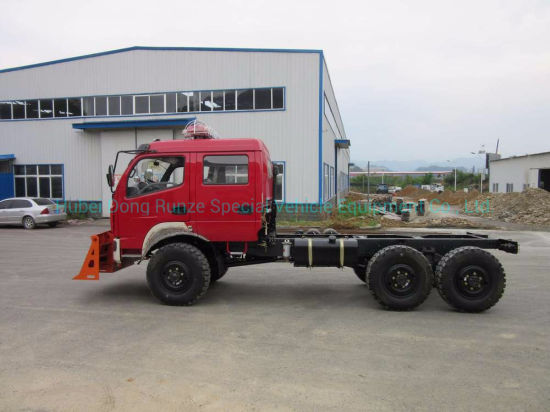Dongfeng off Road 6X6 Awd Water Tanker Fire Truck 4000L (1000 Gallons) for Forest Fire Fighting