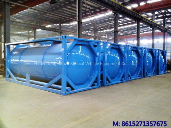 ISO Tank Container 20FT for Wast Water (Carbon Steel/Lined PE /Stainless Steel SS304 Transport Sewage Wast Water, Wast Oil, Wast chemical liquid)