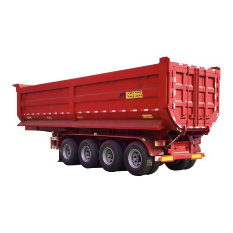 Wholesale Axle Cubic Meters Clinker And Gravel Tipper Trailer T T For Africa In Chinese