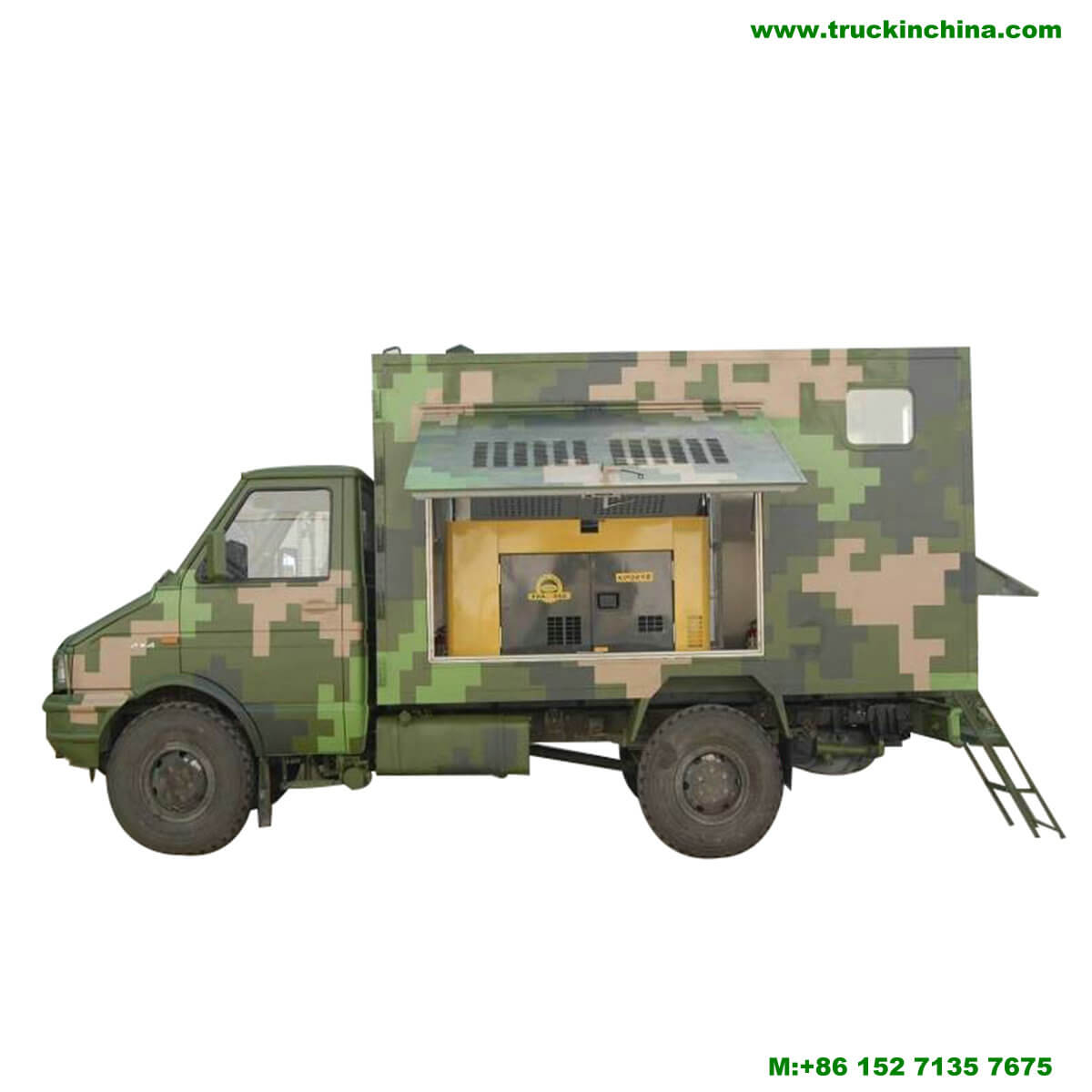 IVECO Mobile Generator Vehicle Offroad 4x4 Customizing 