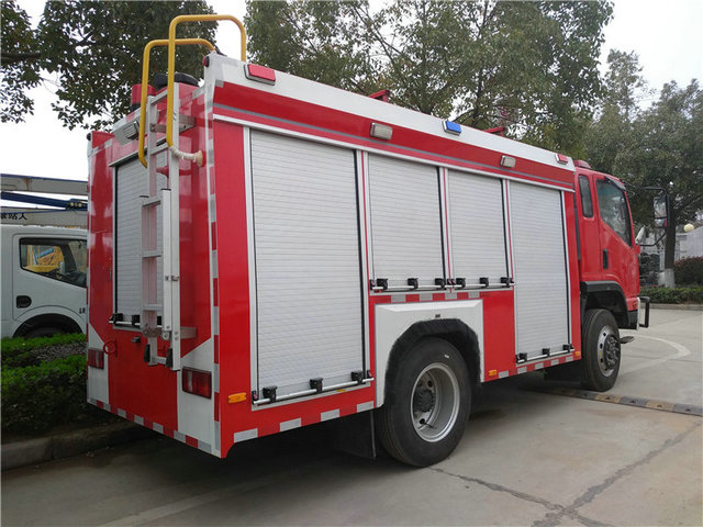 KAMA Fire Truck 4x4 All Wheel Drive with 3500Liters Water Tank