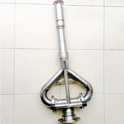 High Pressure Sprinkler Nozzle with High Pressure Water Cannon Stainless Steel / Aluminium