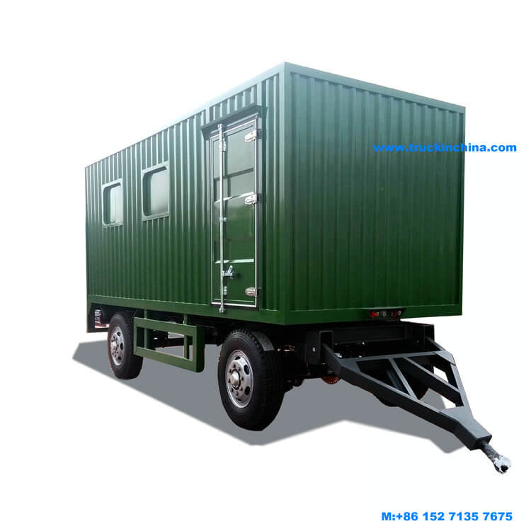 Mobile Workshop Trailer Customizing Tow Draw Bar Dolly