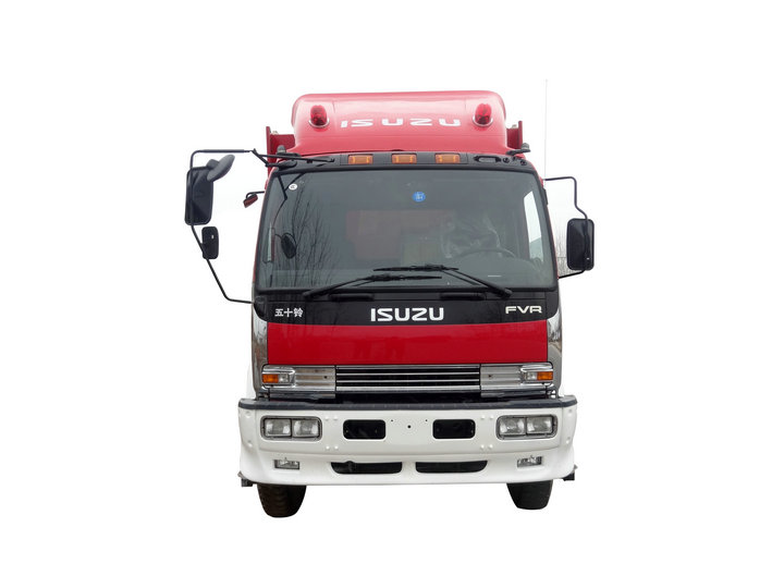 ISUZU Food Truck for Fireman Logistics Catering Support