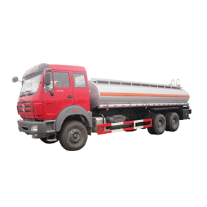Beiben 6x6 Offroad Liquid Tank Truck For Petroleum Oil / Gasoline / Petrol Transport
