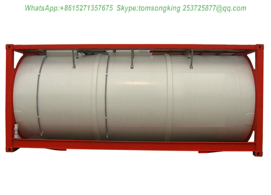 Highly Hazardous UN Portable ISO Tank Containers 14,600 – 24,000 Liters