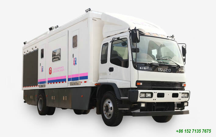 ISUZU Mobile Health Clinics Express Vehicle Customizing