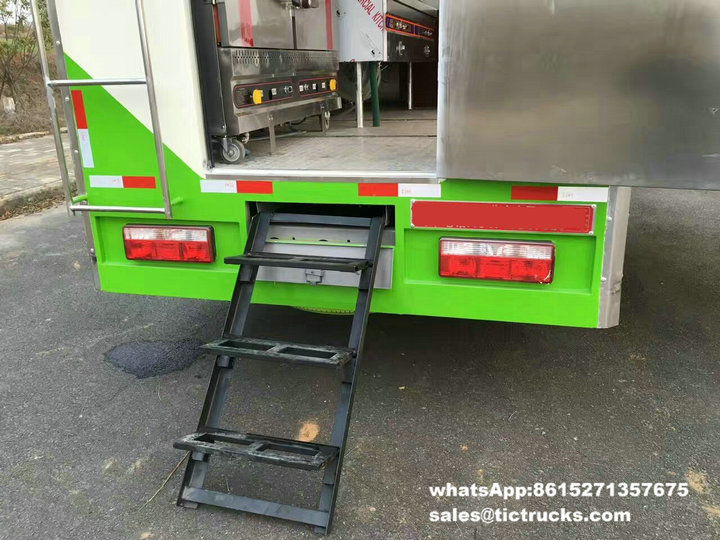 China Mobile Food Cooking Truck Customizing