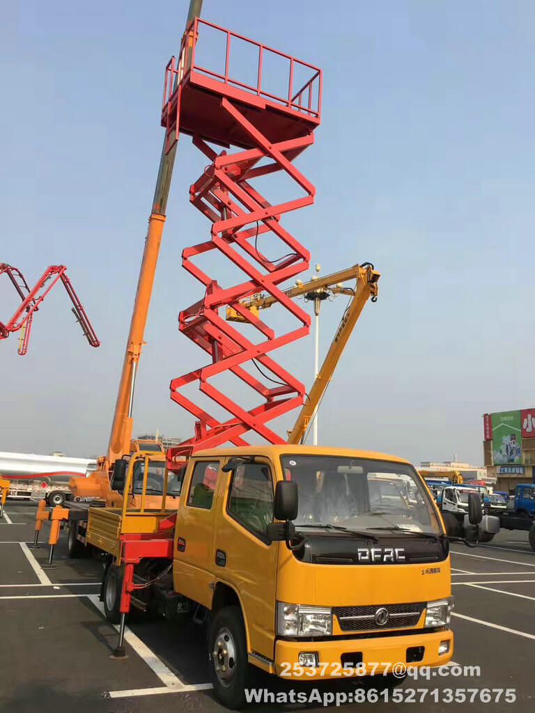 Dongfeng 8m -10m aerial working platform man Lift Platform Truck 