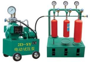 Fire Extinguisher Testing-Pressure Test Station Hydrotest Rig Hydrotest Pump Device ,Air Pressure Testing 