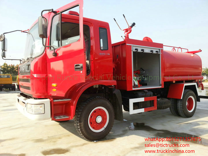 JAC 4x2 /4x4 water tanker fire truck