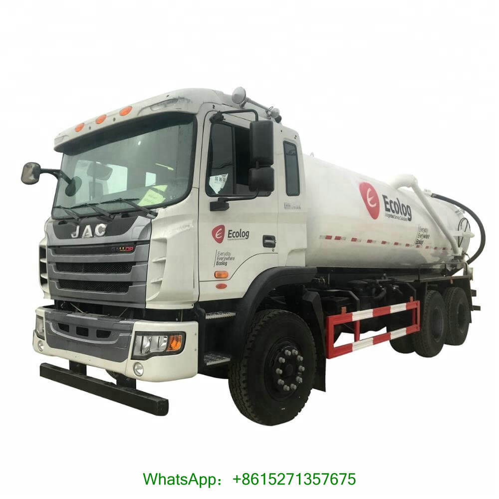  JAC Vacuum Tanker Trucks 16000 Liters -20000Liters Customizing